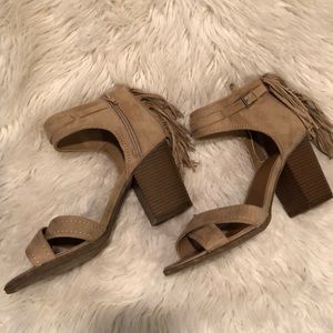 Indigo Road Fringe Sandals